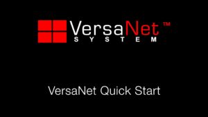 Quick Start VersaNet